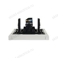 Розетка компьютерная RJ45 кат.5E FP232 белый IEK FORTE&PIANO