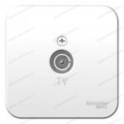 Розетка телевизионная TV, Schneider Electric Blanca белый BLNTA000011