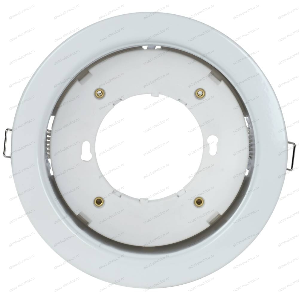 LIGHTING Светильник 4115 встраиваемый под лампу GX70 белый IEK