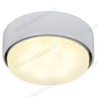 LIGHTING Светильник 4113 накладной под лампу GX53 белый IEK