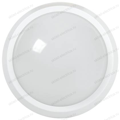Светильник светодиодный ДПО 5012Д 8Вт 4000K IP65 круг белый с микроволновым датчиком движения IEK