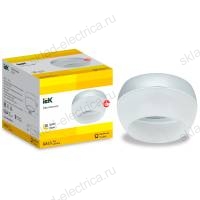 LIGHTING Светильник 4010 накладной потолочный под лампу GX53 хром IEK