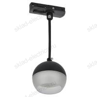 LIGHTING Светильник 4119 декоративный трековый подвесной под лампу GX53 черный IEK