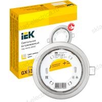 LIGHTING Светильник 4114 встраиваемый под лампу GX53 хром IEK