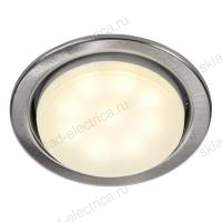 LIGHTING Светильник 4114 встраиваемый под лампу GX53 хром матовый IEK