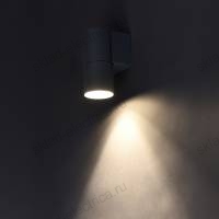 LIGHTING Светильник уличный 5107 настенный под лампу GU10 IP65 черный IEK