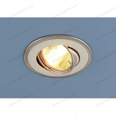 Точечный светильник 870 MR16 PS/N перл. серебро/никель