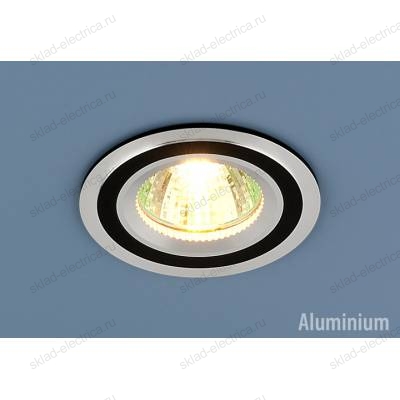 Алюминиевый точечный светильник 5305 MR16 CH/BK хром/черный