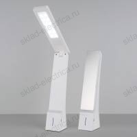 Настольный светодиодный светильник Desk белый/серебряный TL90450