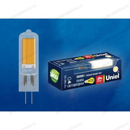 LED-JC-220/4W/3000K/G4/CL GLZ08TR картон