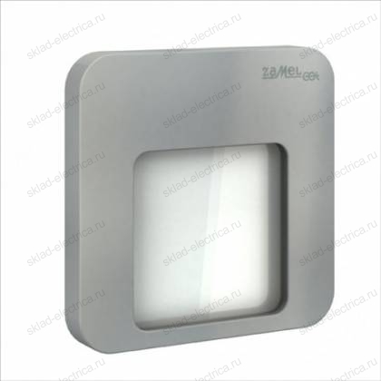 Светильник Zamel Ledix  MOZA Алюминий/RGB в монт.коробку, 230V AC с встр. RGB контроллером