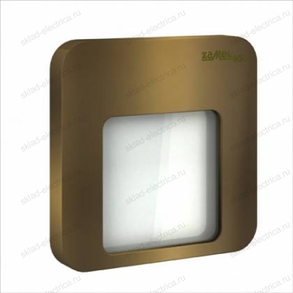 Светильник Zamel Ledix  MOZA Золото/RGB в монт.коробку, 230V AC с встр. RGB контроллером