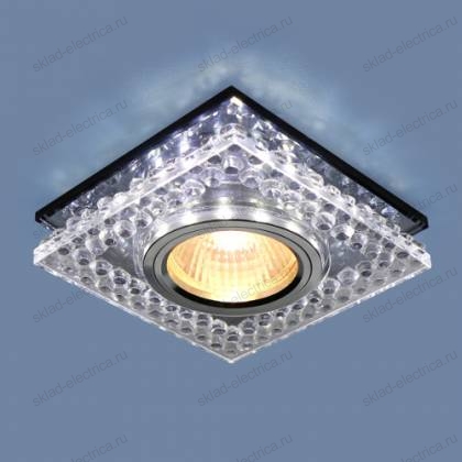 Точечный светодиодный светильник 8391 MR16 CL/SBK прозрачный/дымчатый