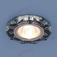Точечный светодиодный светильник 8356 MR16 CL/BK прозрачный/черный