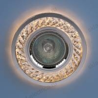 Точечный светодиодный светильник 8355 MR16 CL/CH прозрачный/хром