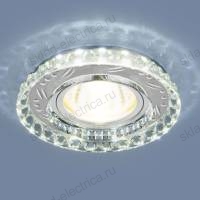 Точечный светодиодный светильник 8351 MR16 CL/WH прозрачный/белый