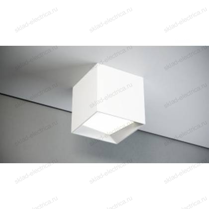 Светильник накладной белый с белой вставкой Quest Light SKY OK ED white/white