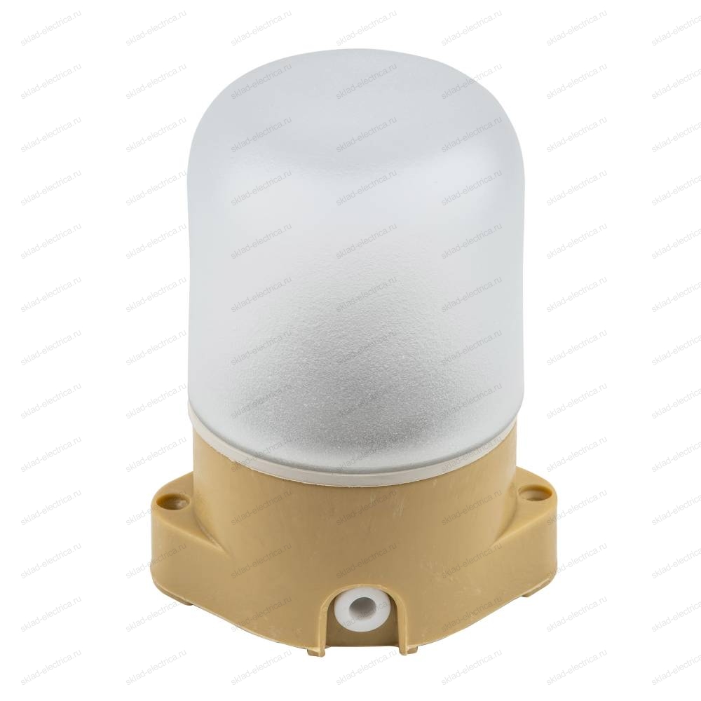 UWL-K01R 60W/E27 IP65 PINE Светильник влагозащищенный под лампу Е27, для бань и саун, до +125°С. Цвет корпуса сосна. ТМ Uniel