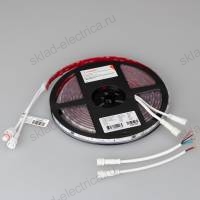 Светодиодная лента герметичная DMX-PS-B60-12mm 24V RGB-PX6 (14 W/m, IP67, 5060, 5m) (Arlight, -)