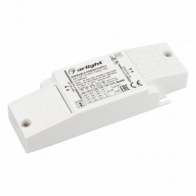 Блок питания ARJ-SP-10-PFC-TRIAC-INS (10W, 26-38V, 0.18-0.27A) (Arlight, IP20 Пластик, 5 лет)