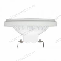 Лампа AR111-UNIT-G53-12W- Warm3000 (WH, 120 deg, 12V) (Arlight, Металл)