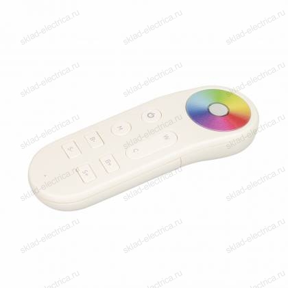 Пульт ARL-SIRIUS-MULTI White (1 зона, RGB/RGBW/RGB-MIX, 2.4G) (Arlight, IP20 Пластик, 3 года)