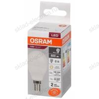 Лампа светодиодная OSRAM LED-Value 10 Вт E14 3000К 800Лм 220 В Шарообразная