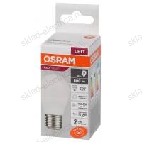 Лампа светодиодная OSRAM LED-Value 10 Вт E27 4000К 800Лм 220 В Шарообразная