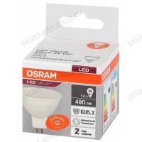 Лампа светодиодная OSRAM LED-Value 5 Вт GU5,3 4000К 400Лм 220 В