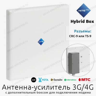 Антенна-усилитель 3G/4G сигнала HiTE PRO Hybrid Box