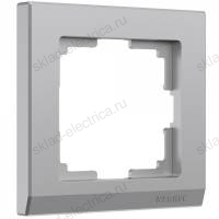 Рамка одинарная Werkel Stark, серебряный a031802 WL04-Frame-01