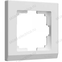 Рамка одинарная Werkel Stark, белый a028921 WL04-Frame-01-white