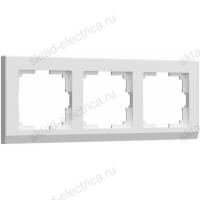 Рамка тройная Werkel Stark, белый a028923 WL04-Frame-03-white