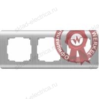 Рамка тройная Werkel Stream, серебряный a034328 WL12-Frame-03