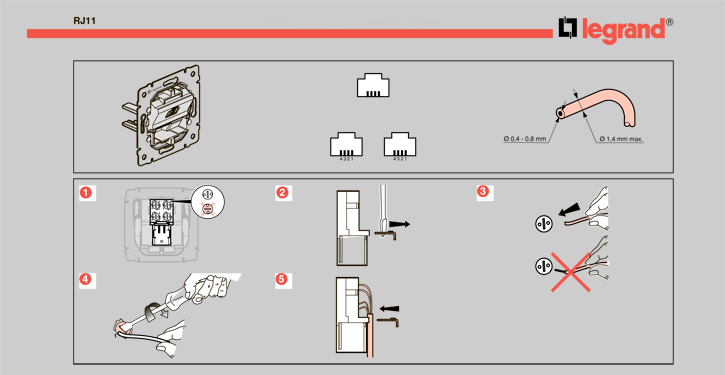 Схема подключения телефонной розетки legrand rj11 - 84 фото